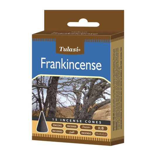 Incense Tulasi Frankincense Incense Cones 3204 1 $ Shop All The Witches Sage LLC Stew's Incense