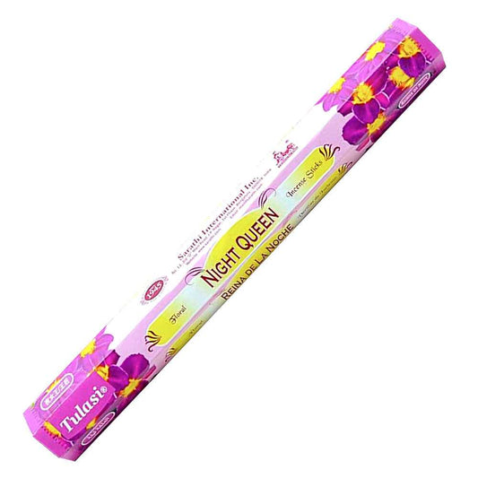 Incense Tulasi Night Queen Incense Sticks 2646 1 $ Shop All The Witches Sage LLC Stew's Incense
