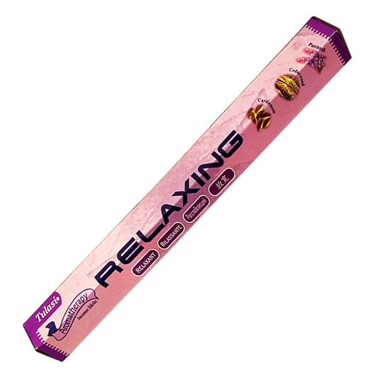 Incense Tulasi Relaxing Incense Sticks TU504B 1 $ Shop All The Witches Sage LLC Stew's Incense