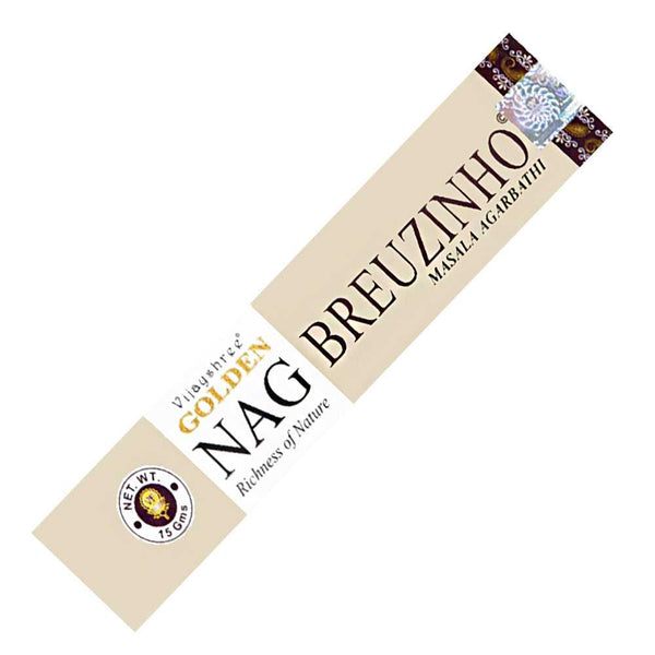 Incense Vijayshree Golden Nag - Brezinho (Amazon Resin) Incense Sticks GNAMZ15 (VANG19) 2 $ Shop All The Witches Sage LLC Stew's Incense