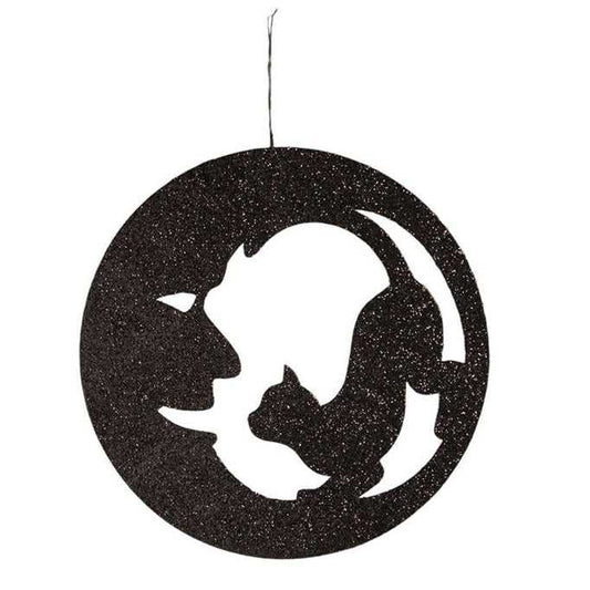 Figurines Cat in Moon Silhouette by Bethany Lowe Designs TF3242 44 $ Shop All Quirks! Stew's Incense