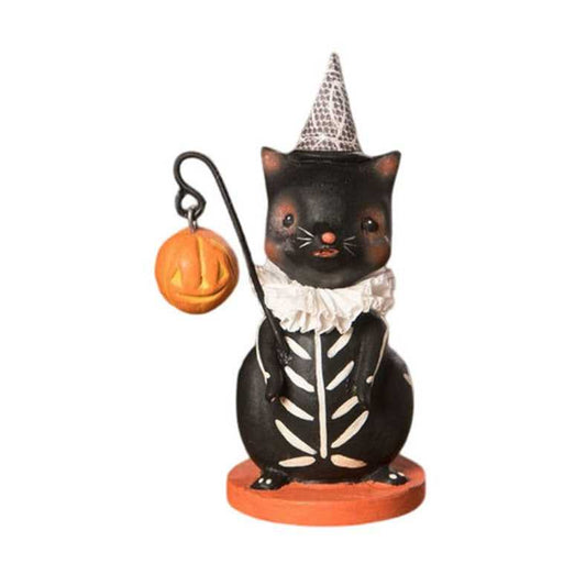 Figurines Skeleton Cat with Lantern by Bethany Lowe Designs ML3094 29 $ Shop All Quirks! Stew's Incense