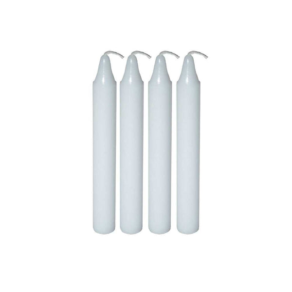 Candle Mini Ritual Candle - White (Set of 4) 81538 (CDL4) 2 $ The Witches Sage LLC Stew's Incense