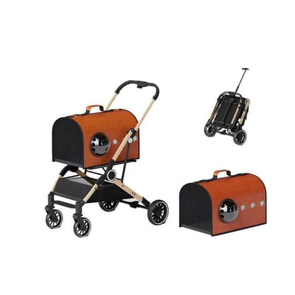 4-wheel Animal Carrier Luxury Detachable Foldable Cat Capsule Cart Trolley Dog Pet Stroller 12000040821371113 262 $ Shop All Fashioned Furbabies Stew's Incense