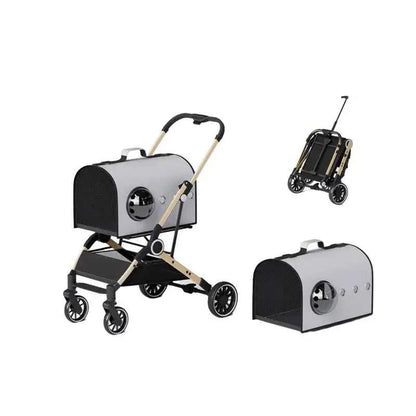  4-wheel Animal Carrier Luxury Detachable Foldable Cat Capsule Cart Trolley Dog Pet Stroller 12000040821371113 262 $ Shop All Fashioned Furbabies Stew's Incense