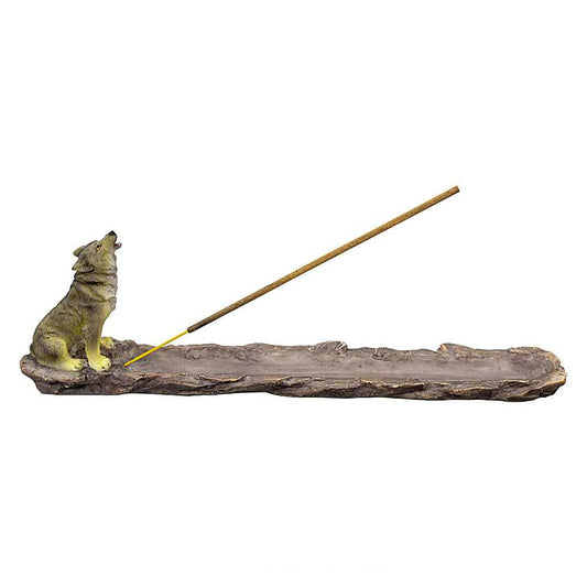 Incense Burner Wolf Call Incense Holder 89336 13 $ Shop All The Witches Sage LLC Stew's Incense