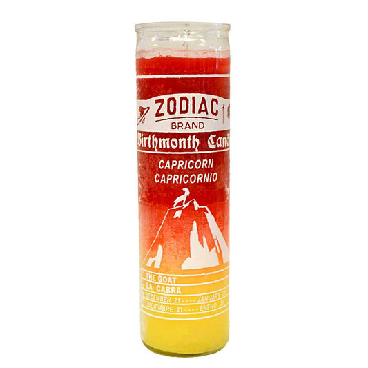 Candle Zodiac Capricorn 7 Day Candle 2ZCAP 8 $ The Witches Sage LLC Stew's Incense