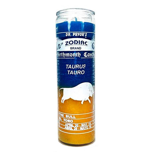 Candle Zodiac Taurus 7 Day Candle 2ZTAUR 8 $ The Witches Sage LLC Stew's Incense