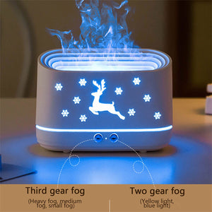 Elk Flame Humidifier Diffuser Household Atmosphere Lamp