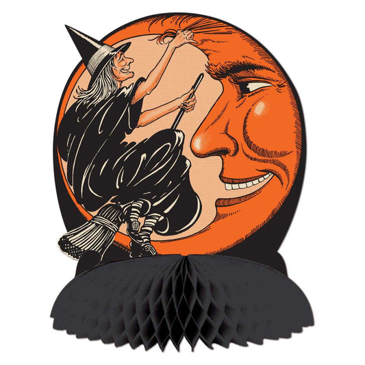 Seasonal Decor, Halloween Vintage Halloween Witch & Moon Centerpiece by Beistle 01550 9 $ Quirks! Stew's Incense