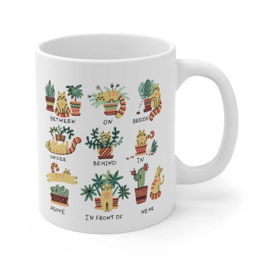 Mug Puurfect Combo Cat and Plants Coffee Tea Mug 2894124942 24 $ Mugs Onetify Stew's Incense