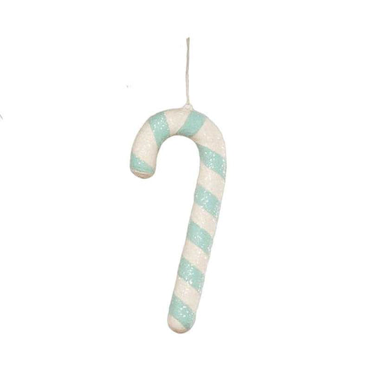 Christmas Aqua Candy Cane Ornament by Bethany Lowe Designs TF2573 6 $ Shop All Quirks! Stew's Incense