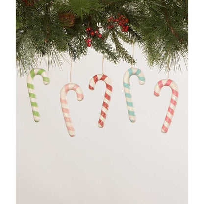 Christmas Aqua Candy Cane Ornament by Bethany Lowe Designs TF2573 6 $ Shop All Quirks! Stew's Incense