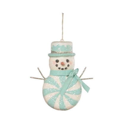 Christmas Aqua Peppermint Snowman Ornament by Bethany Lowe Designs TF2286 12 $ Shop All Quirks! Stew's Incense