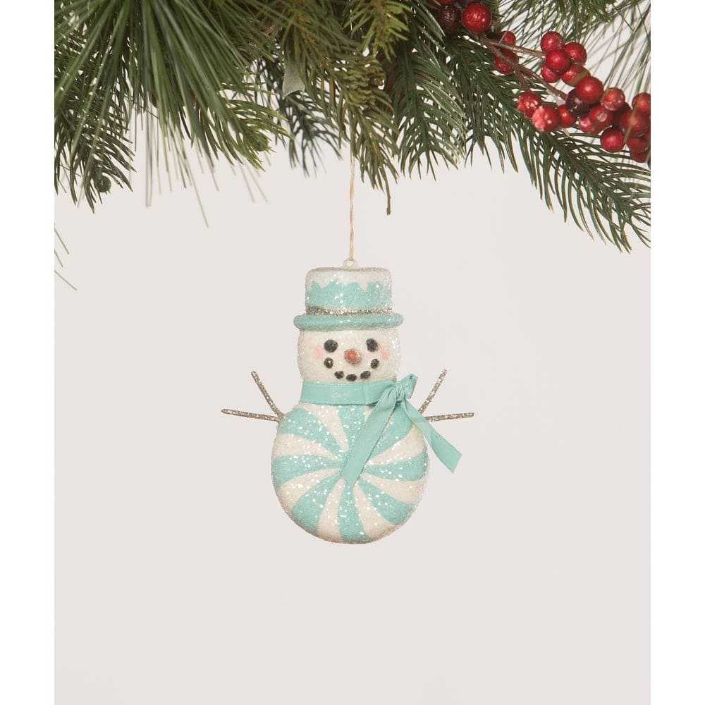 Christmas Aqua Peppermint Snowman Ornament by Bethany Lowe Designs TF2286 12 $ Shop All Quirks! Stew's Incense