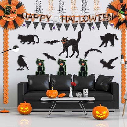 Seasonal Decor, Halloween Vintage 30" Halloween Jointed Scratch Cat by Beistle 01177 12 $ Shop All Quirks! Stew's Incense