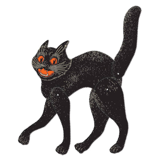 Seasonal Decor, Halloween Vintage 30" Halloween Jointed Scratch Cat by Beistle 01177 12 $ Shop All Quirks! Stew's Incense