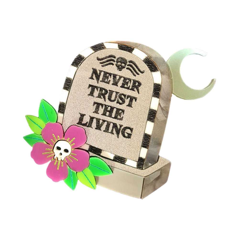 Brooches Beetle Juice Gravestone Brooch by Cherryloco 13319-BR 39 $ Shop All Quirks! Stew's Incense