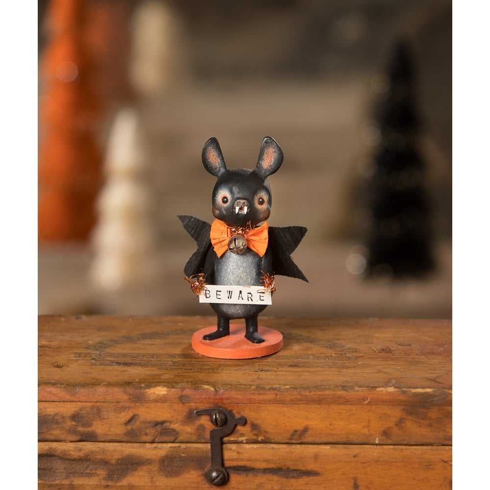 Seasonal Decor, Halloween Beware Bat by Bethany Lowe Designs ML3093 29 $ Quirks! Stew's Incense