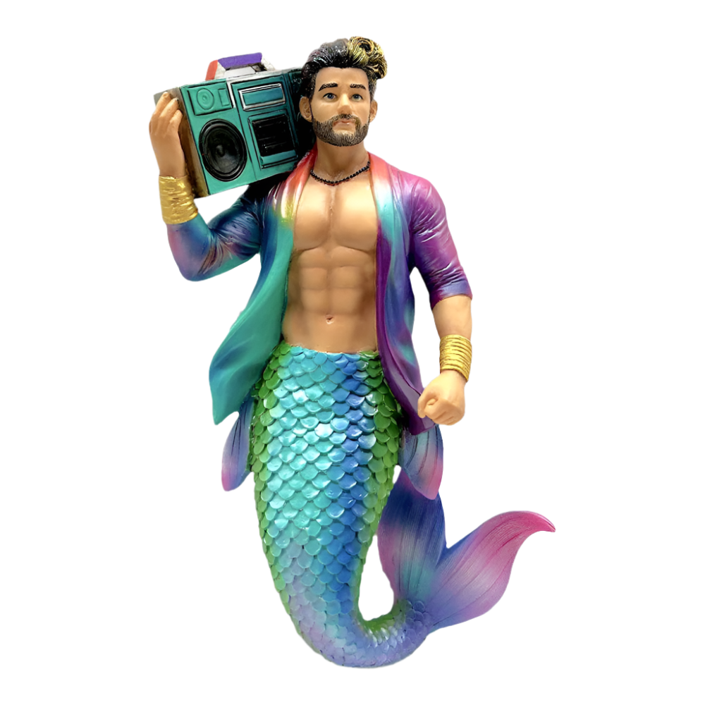 Mermen Collectible Ornaments by December Diamonds Big Booming Box Merman Collectible *NEW FOR 2025* 55-55470 36 $ Shop All Quirks! Stew's Incense