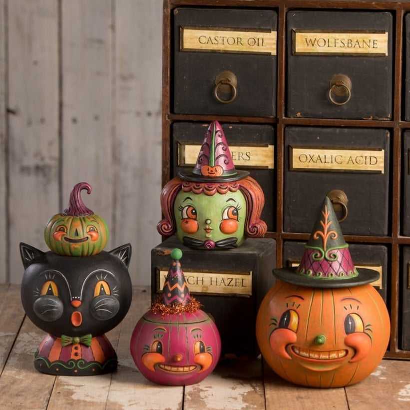 Halloween Figurine Hagatha Hollow Head Container by Johanna Parker for Bethany Lowe JP3027 59 $ Shop All Quirks! Stew's Incense