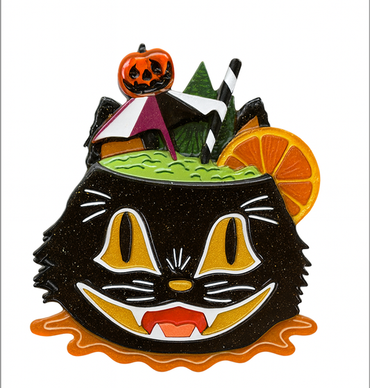 Brooches & Lapel Pins Black Magic Halloween Tiki Brooch by Carrie Hudson x Lipstick & Chrome BR-153 29 $ Shop All Quirks! Stew's Incense