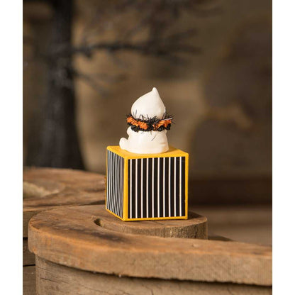 Figurines Boo on Block by Bethany Lowe Designs MA3076 27 $ Shop All Quirks! Stew's Incense