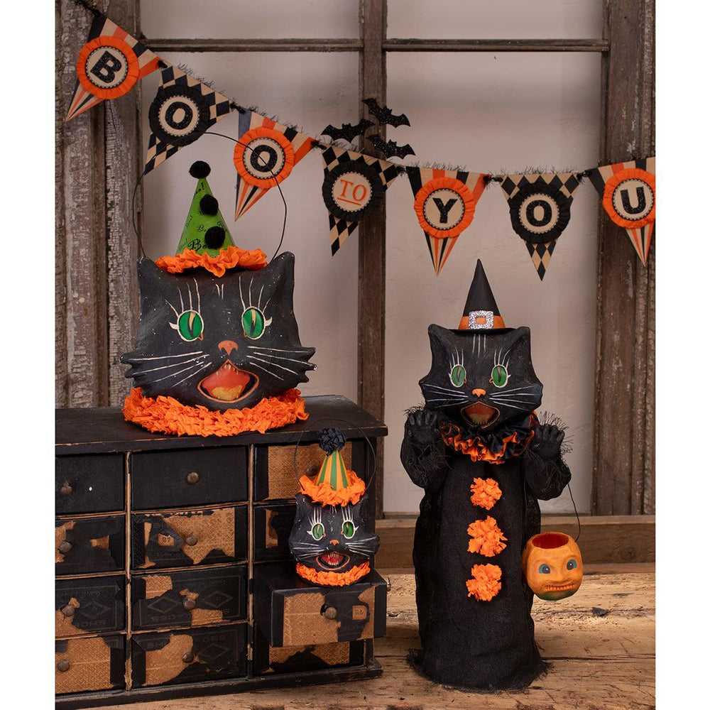 Figurines Boo To You Garland by Bethany Lowe Designs TL4365 64 $ Halloween Quirks! Stew's Incense