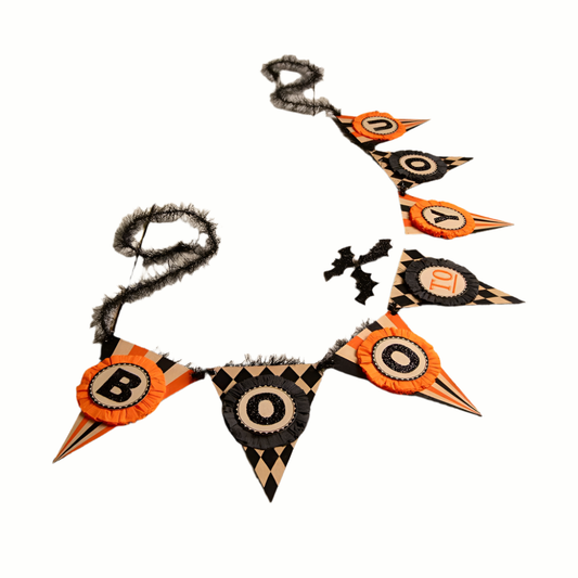 Figurines Boo To You Garland by Bethany Lowe Designs TL4365 64 $ Halloween Quirks! Stew's Incense