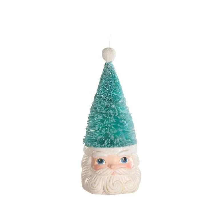 Ornament Bottle Brush Santa Blue Ornament by Bethany Lowe Designs TL2369 22 $ Shop All Quirks! Stew's Incense