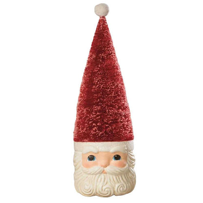 Ornament Bottle Brush Santa Red Ornament by Bethany Lowe Designs TL2367 22 $ Shop All Quirks! Stew's Incense