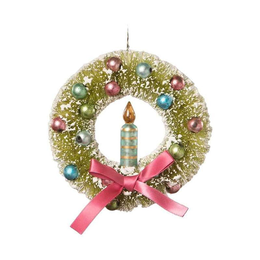 Seasonal & Holiday Decorations Brights Candle in Wreath Ornament by Bethany Lowe Designs LC2428 19 $ Christmas Quirks! Stew's Incense