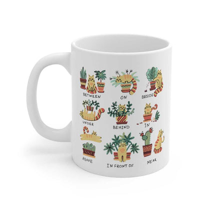 Mug Puurfect Combo Cat and Plants Coffee Tea Mug 2894124942 24 $ Mugs Onetify Stew's Incense