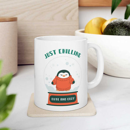 Mug Just Chilling Cute Penguin Mug 81435453364223980800 24 $ Mugs Onetify Stew's Incense