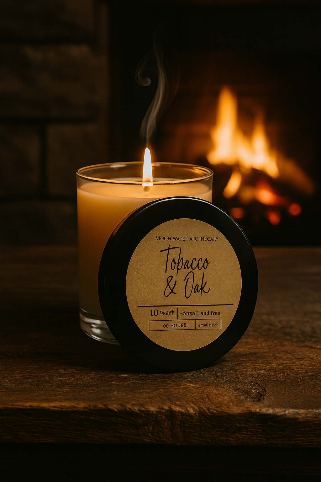  Tobacco & Oak - CANDLE sku-41595348156506 14 $ Shop All Moon Water Apothecary Stew's Incense