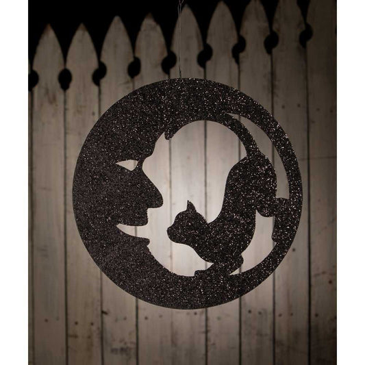 Figurines Cat in Moon Silhouette by Bethany Lowe Designs TF3242 44 $ Shop All Quirks! Stew's Incense