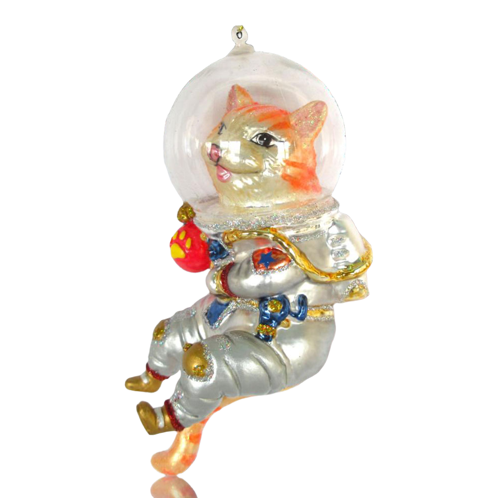 Holiday Ornaments Cat in Space Suit Ornament by December Diamonds 79-81940 19 $ Shop All Quirks! Stew's Incense