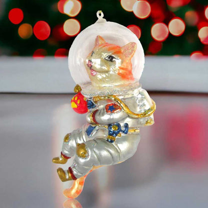 Holiday Ornaments Cat in Space Suit Ornament by December Diamonds 79-81940 19 $ Shop All Quirks! Stew's Incense