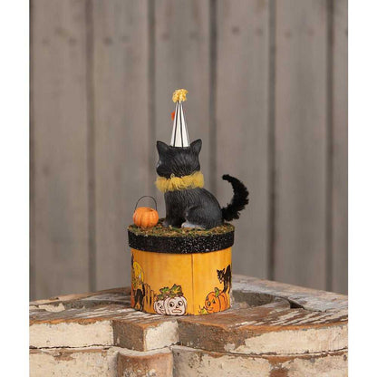 Seasonal Decor, Halloween Cecil Cat on Box by Bethany Lowe Designs TL4355 49 $ Shop All Quirks! Stew's Incense