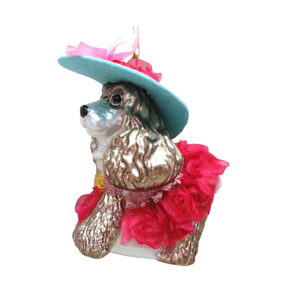 Holiday Ornaments Cocker Spaniel w/Hat Ornament by December Diamonds 79-81748 19 $ Christmas Quirks! Stew's Incense