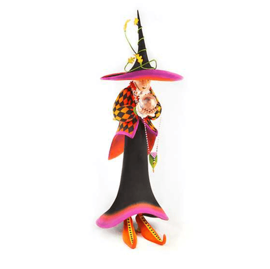 Figurines Crystal Ball Witch Display by Patience Brewster 08-41089 299 $ Quirks! Stew's Incense