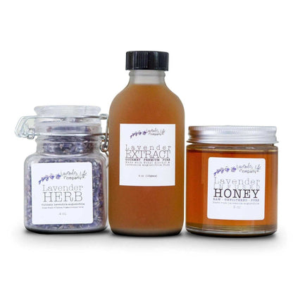 Culinary Lavender Culinary Lavender Trio Gift Set LavTrio 61 $ Shop All Lavender Life Company Stew's Incense