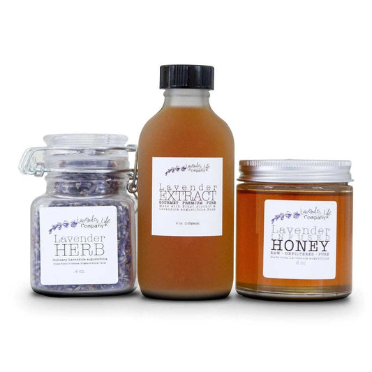 Culinary Lavender Culinary Lavender Trio Gift Set LavTrio 61 $ Shop All Lavender Life Company Stew's Incense
