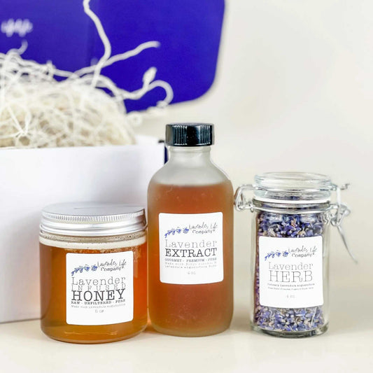 Culinary Lavender Culinary Lavender Trio Gift Set LavTrio 61 $ Shop All Lavender Life Company Stew's Incense