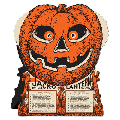 Seasonal Decor, Halloween Vintage Halloween J-O-L Fortune Wheel Game by Beistle 01551 12 $ Shop All Quirks! Stew's Incense