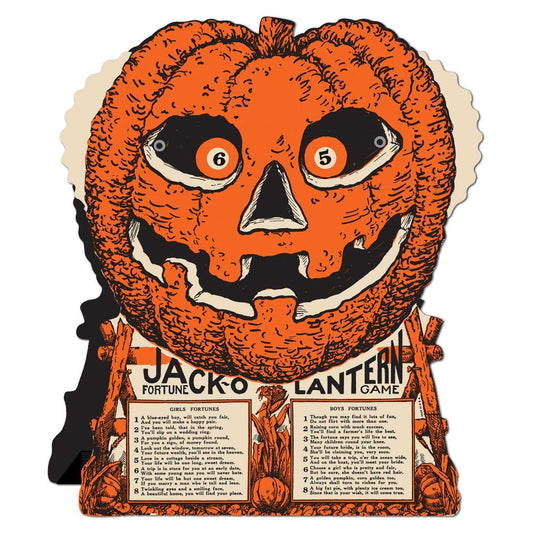 Seasonal Decor, Halloween Vintage Halloween J-O-L Fortune Wheel Game by Beistle 01551 12 $ Shop All Quirks! Stew's Incense