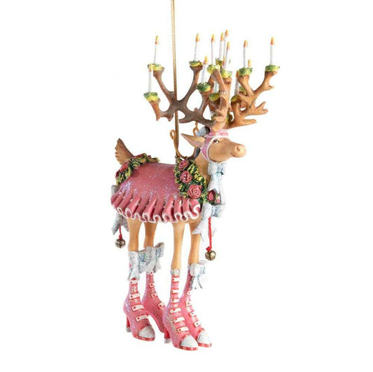 Ornament Dash Away Donna Reindeer Ornament by Patience Brewster 08-30232 49 $ Quirks! Stew's Incense