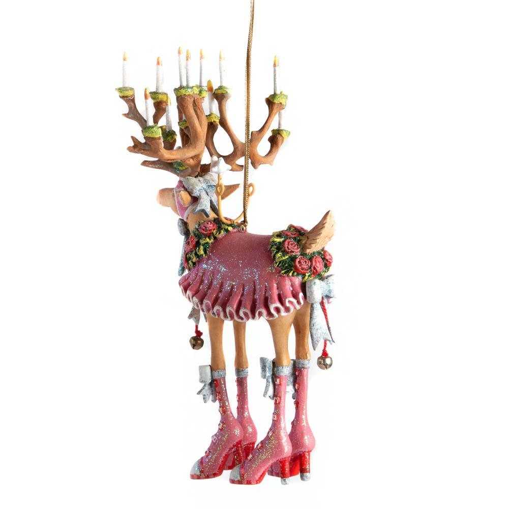 Ornament Dash Away Donna Reindeer Ornament by Patience Brewster 08-30232 49 $ Quirks! Stew's Incense
