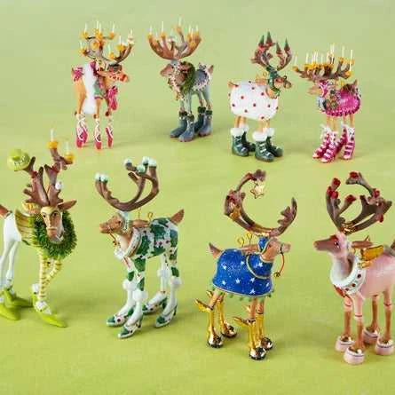 Holiday Ornaments Dash Away Mini Reindeer Ornament Set/8 by Patience Brewster 08-50001-KIT 238 $ Quirks! Stew's Incense