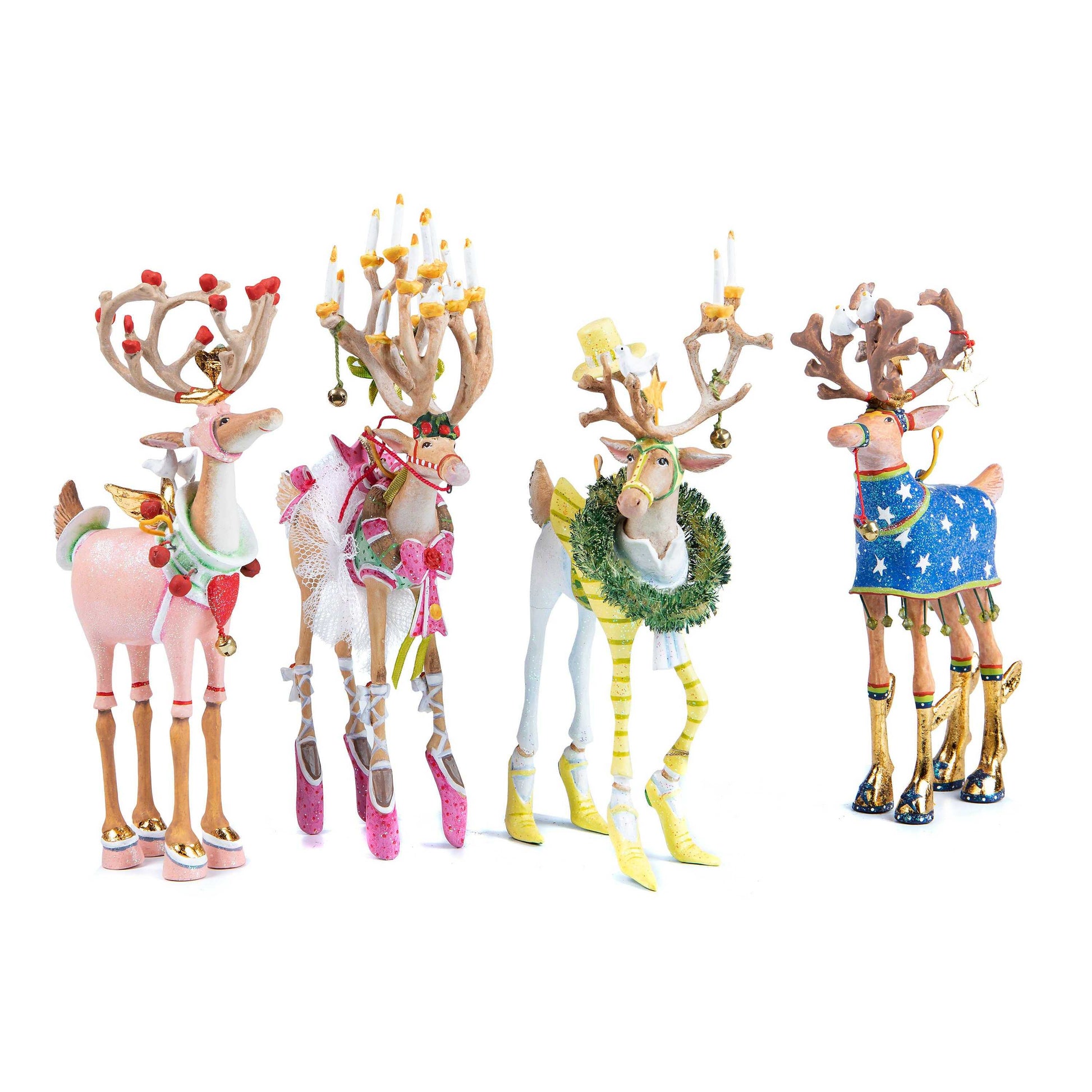 Holiday Ornaments Dash Away Reindeer Ornament Set of 8 by Patience Brewster 430793593980_8043 385 $ Shop All Quirks! Stew's Incense